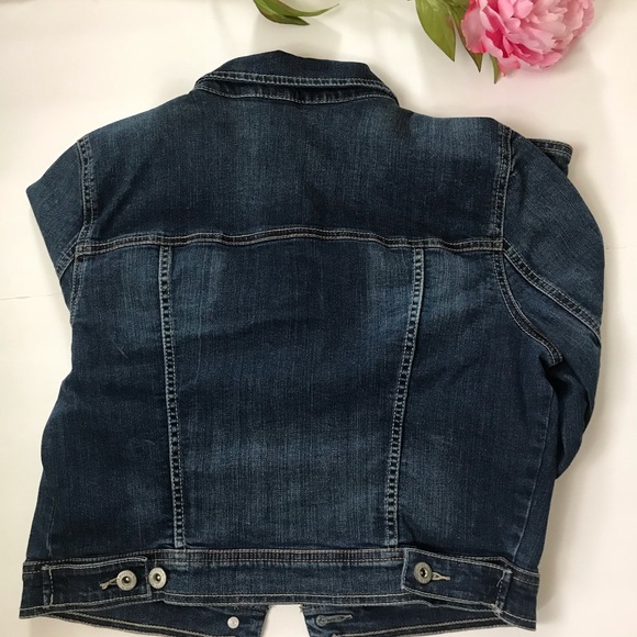 Arizona Jean cropped jacket Girls size Large - Picture 3 of 6